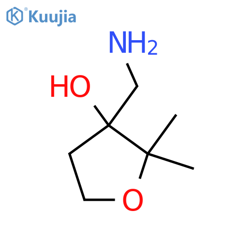 3-(Aminomethyl)-2,2-dimethyloxolan-3-ol structure