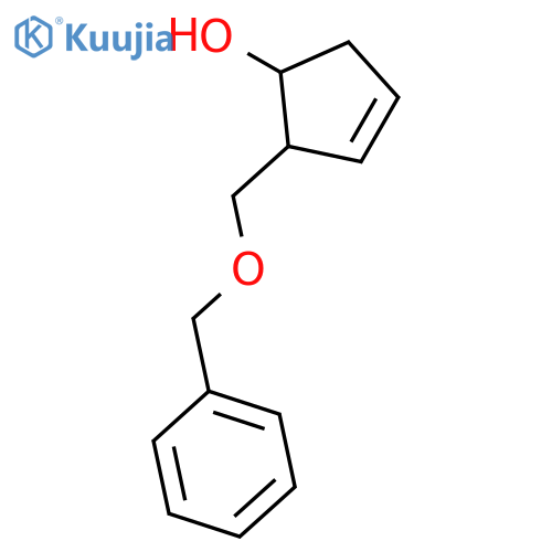 (1R,2S)-2-(Benzyloxy)methyl-3-cyclopenten-1-ol structure