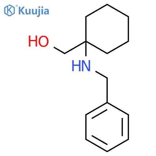 [1-(benzylamino)cyclohexyl]methanol structure