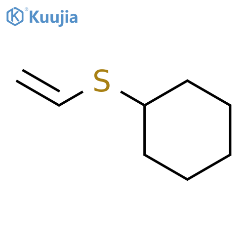 Cyclohexane, (ethenylthio)- structure