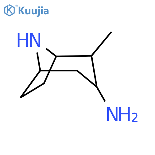 2-Methyl-8-azabicyclo[3.2.1]octan-3-amine structure