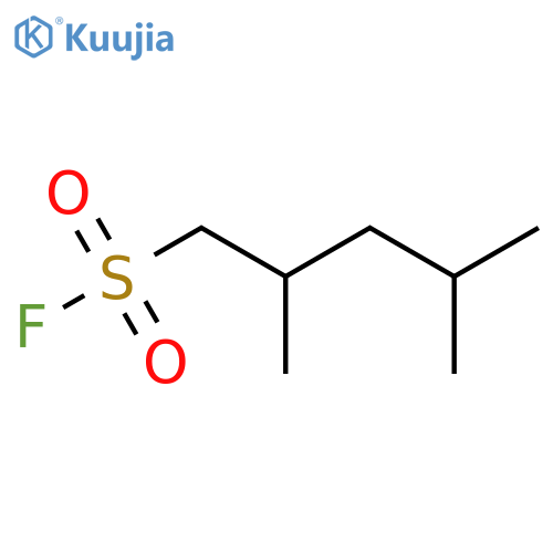 2,4-Dimethylpentane-1-sulfonyl fluoride structure