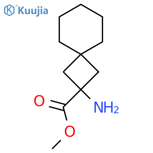 Methyl 2-aminospiro[3.5]nonane-2-carboxylate structure
