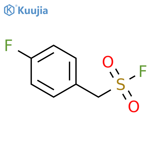 Benzenemethanesulfon?yl fluoride, 4-?fluoro- structure