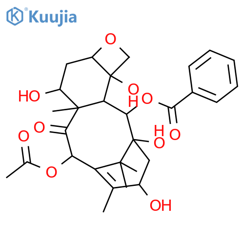 5,20-Epoxy-11-taxene-1,2,4,7,9,10,13-heptol; (1β,2α,4α,5β,7β,9α,10β,13α)-form, 9-Ketone, 2-benzoyl, 10-Ac structure