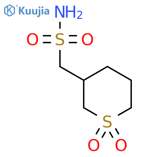 (1,1-dioxo-1lambda6-thian-3-yl)methanesulfonamide structure