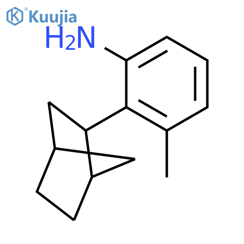 Benzenamine, 2-bicyclo[2.2.1]hept-2-yl-3-methyl- structure