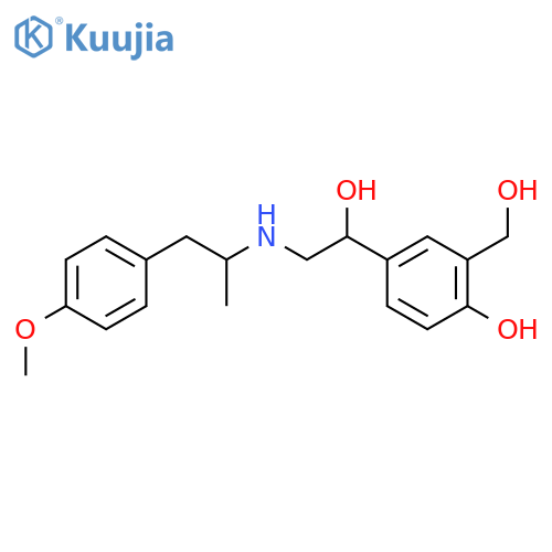Salmefamol structure