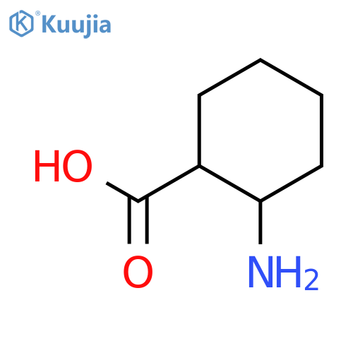 (1S,2R)-2-aminocyclohexane-1-carboxylic acid structure