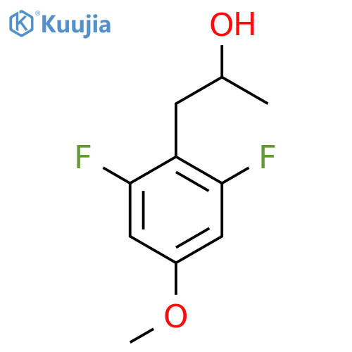 1-(2,6-difluoro-4-methoxyphenyl)propan-2-ol structure