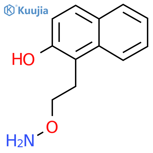 1-2-(aminooxy)ethylnaphthalen-2-ol structure
