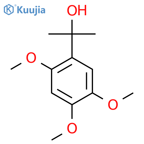2-(2,4,5-trimethoxyphenyl)propan-2-ol structure