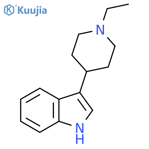 3-(1-Ethylpiperidin-4-yl)-1H-indole structure
