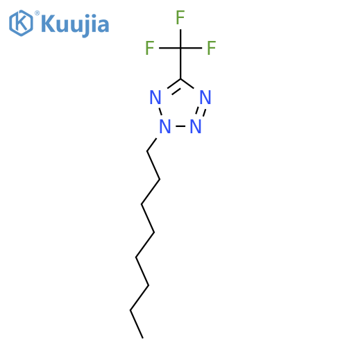 2-octyl-5-(trifluoromethyl)tetrazole structure