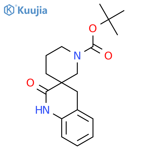 1-Boc-2'-oxo-2',4'-dihydro-1'H-spiro[piperidine-3,3'-quinoline] structure