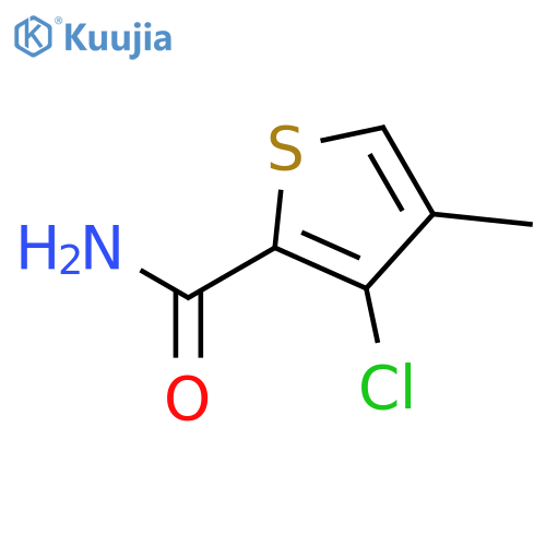 2-Thiophenecarboxamide, 3-chloro-4-methyl- structure