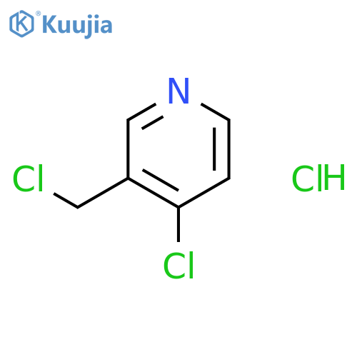4-chloro-3-(chloromethyl)pyridine hydrochloride structure