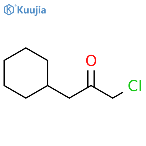 1-chloro-3-cyclohexylpropan-2-one structure