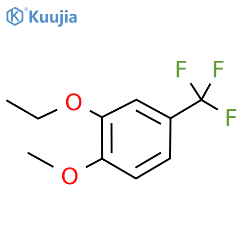 2-Ethoxy-1-methoxy-4-(trifluoromethyl)benzene structure