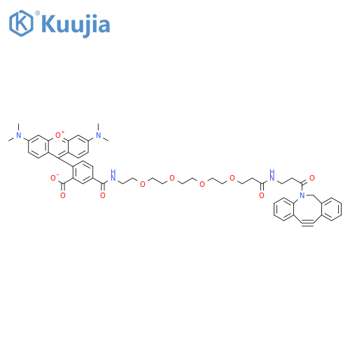 DBCO-PEG4-TAMRA structure