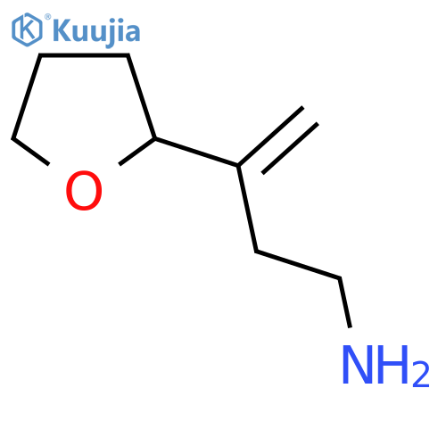 3-(Oxolan-2-yl)but-3-en-1-amine structure