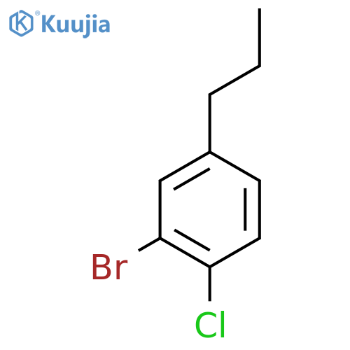 2-Bromo-1-chloro-4-propylbenzene structure