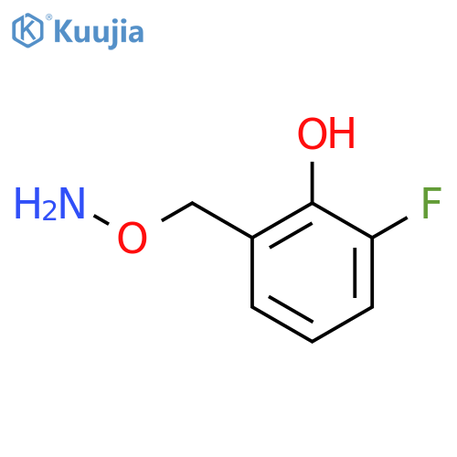 2-(aminooxy)methyl-6-fluorophenol structure