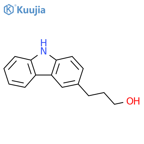 3-(9H-carbazol-3-yl)propan-1-ol structure