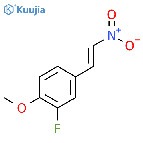 2-fluoro-1-methoxy-4-(2-nitroethenyl)benzene structure