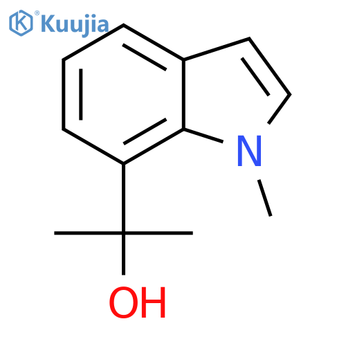 2-(1-methyl-1H-indol-7-yl)propan-2-ol structure