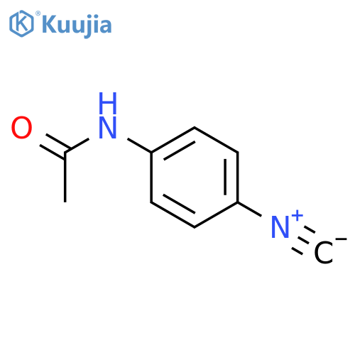 Acetamide, N-(4-isocyanophenyl)- structure
