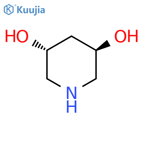 trans-Piperidine-3,5-diol structure