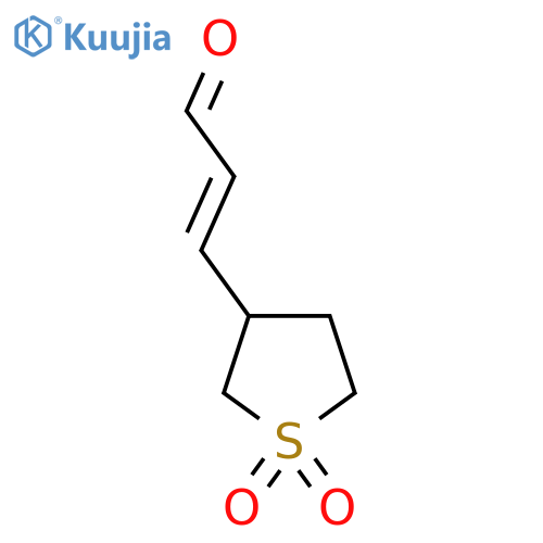3-(1,1-dioxo-1lambda6-thiolan-3-yl)prop-2-enal structure