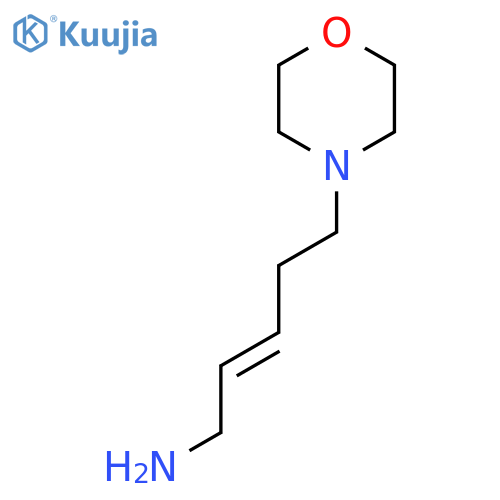 5-(morpholin-4-yl)pent-2-en-1-amine structure