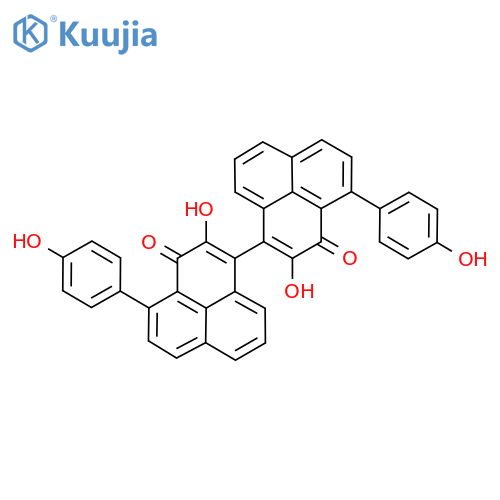 3,3'-Bis(4''-hydroxyanigorufone) structure