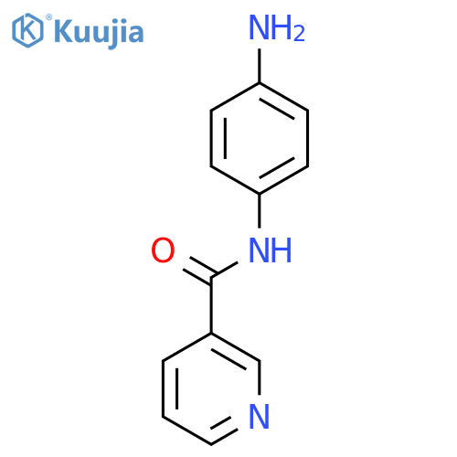 N-(4-Aminophenyl)nicotinamide structure
