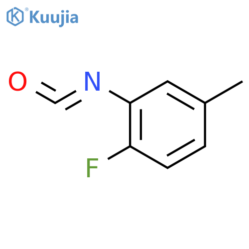 2-Fluoro-5-methylphenyl isocyanate structure