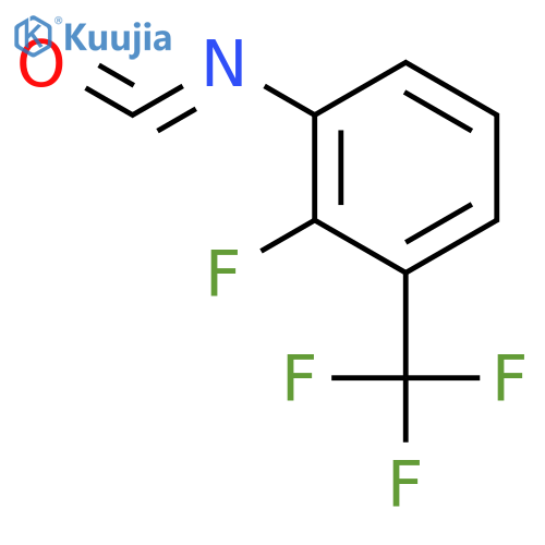 2-Fluoro-3-(trifluoromethyl)phenyl Isocyanate structure