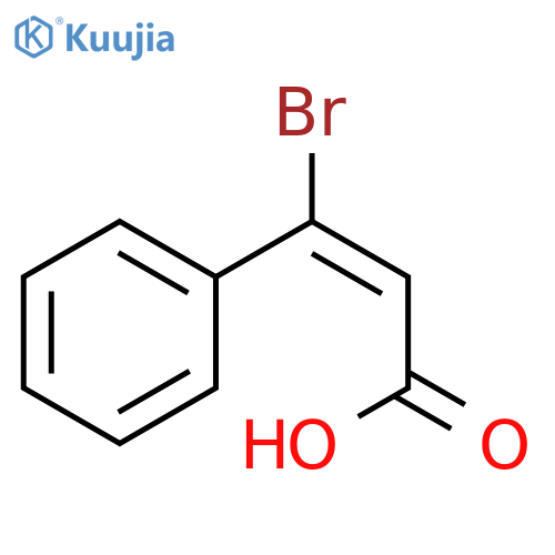 2-Propenoic acid,3-bromo-3-phenyl- structure