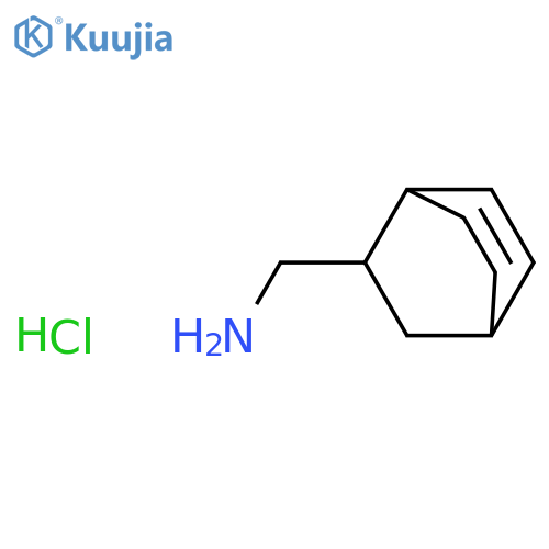 {bicyclo2.2.2oct-5-en-2-yl}methanamine hydrochloride structure