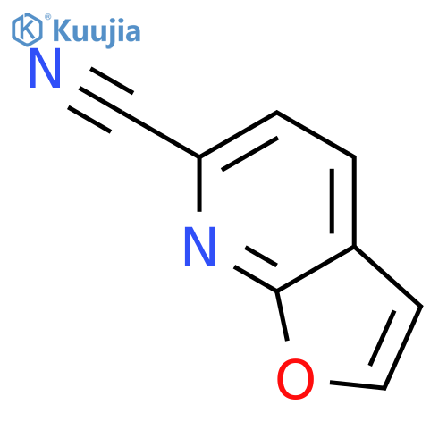 Furo[2,3-b]pyridine-6-carbonitrile structure