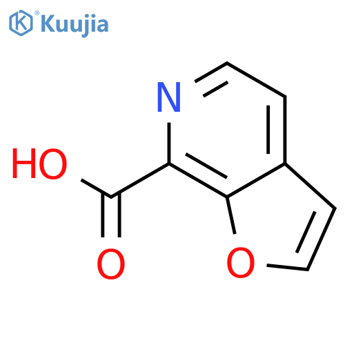 furo[2,3-c]pyridine-7-carboxylic acid structure