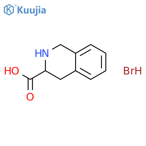 1,2,3,4-Tetrahydroisoquinoline-3-carboxylic acid hydrobromide structure