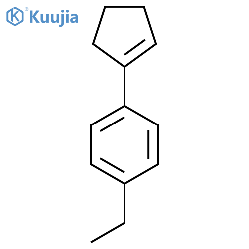 1-(Cyclopent-1-en-1-yl)-4-ethylbenZene structure