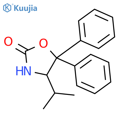 (R)-(+)-4-Isopropyl-5,5-diphenyl-2-oxazolidinone structure