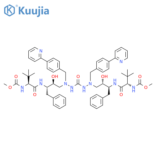 N,N’-BisDes(N-carboxymethyl)-tBuGlycarboxamido)AtanazavirUrea structure