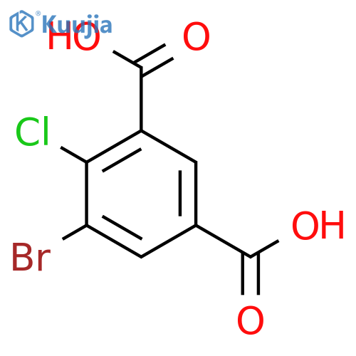 5-Bromo-4-chloroisophthalic Acid structure