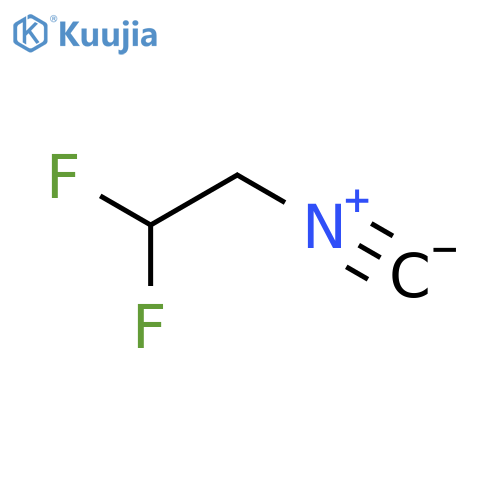 1,1-difluoro-2-isocyanoethane structure