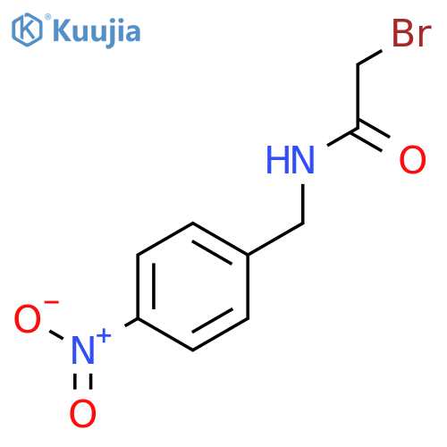 2-bromo-N-(4-nitrophenyl)methylacetamide structure
