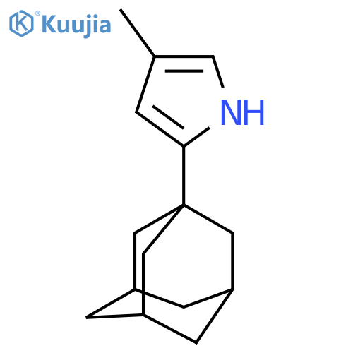 2-(Adamantan-1-yl)-4-methyl-1H-pyrrole structure